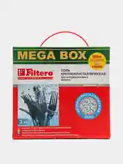 Соль крупнокристаллическая Filtero для посудомоечных машин MEGA BOX + 3 таблетки "7в1" 717