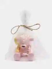 Розовый мишка тедди