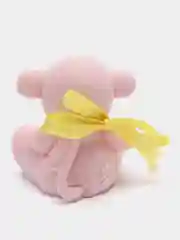 Розовый мишка тедди