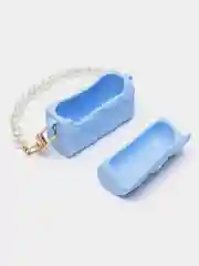 Голубой чехол для беспроводных наушников AirPods 2/3,AirPods Pro