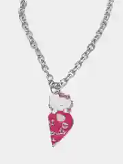 Розовый парные цепочки "Hello Kitty", 60 см