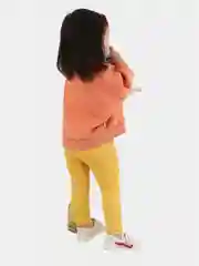 Желтый лосины для девочки, брюки детские   и брюки для мальчика