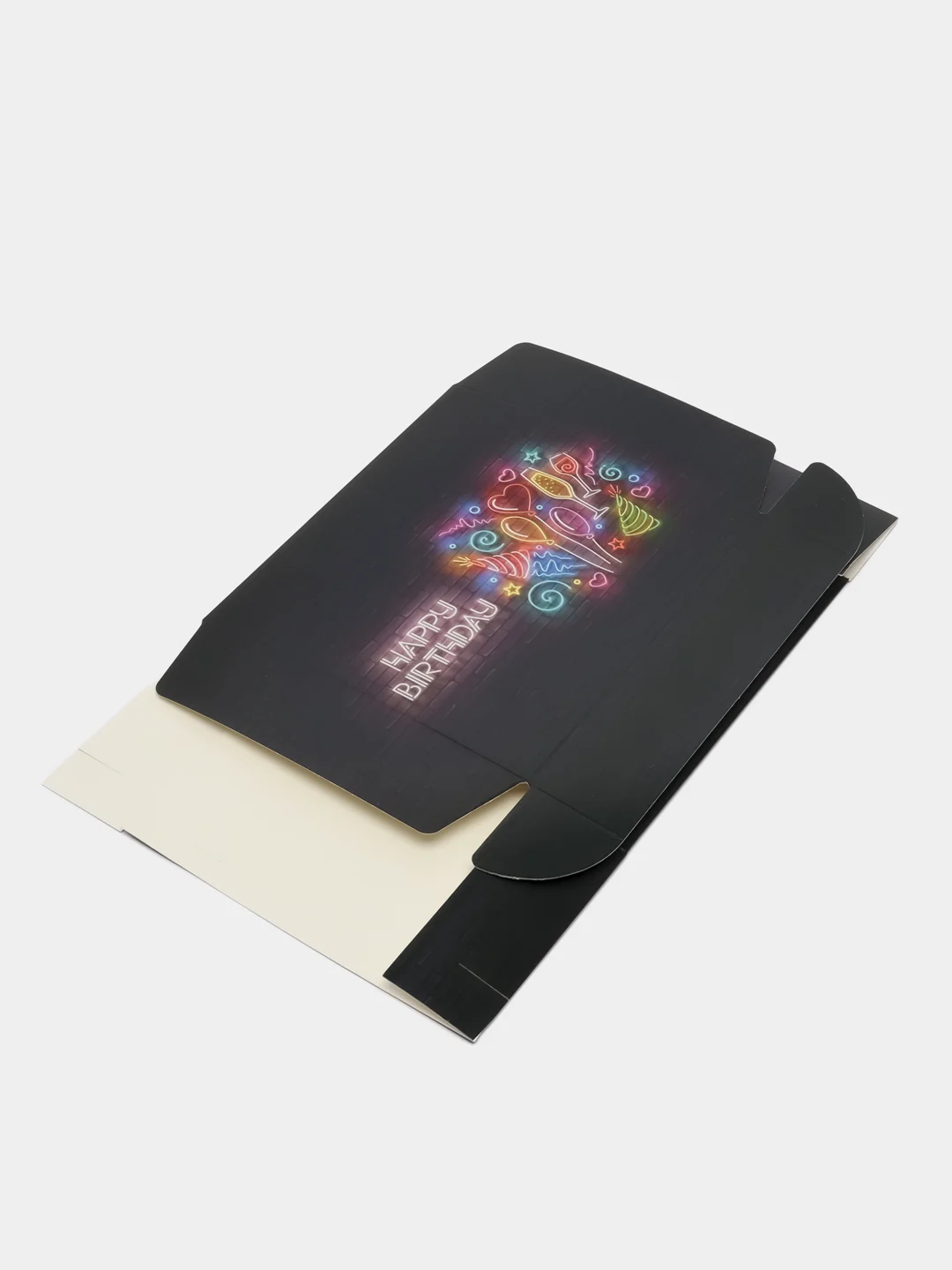 Тёмно-розовый коробка подарочная, складная "Праздник", 20 х 18 х 5 см