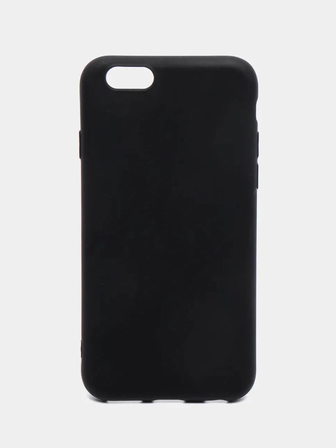 Чехол Apple iPhone 6 / 6s черный силиконовый