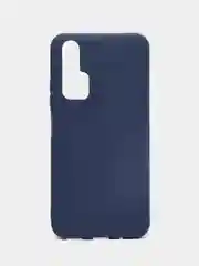 Темно-синий чехол Huawei Honor 20 Pro (Хуавей Хонор 20 Про) силиконовый цветной