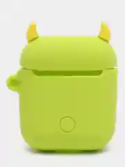 Салатовый чехол для беспроводных наушников AirPods