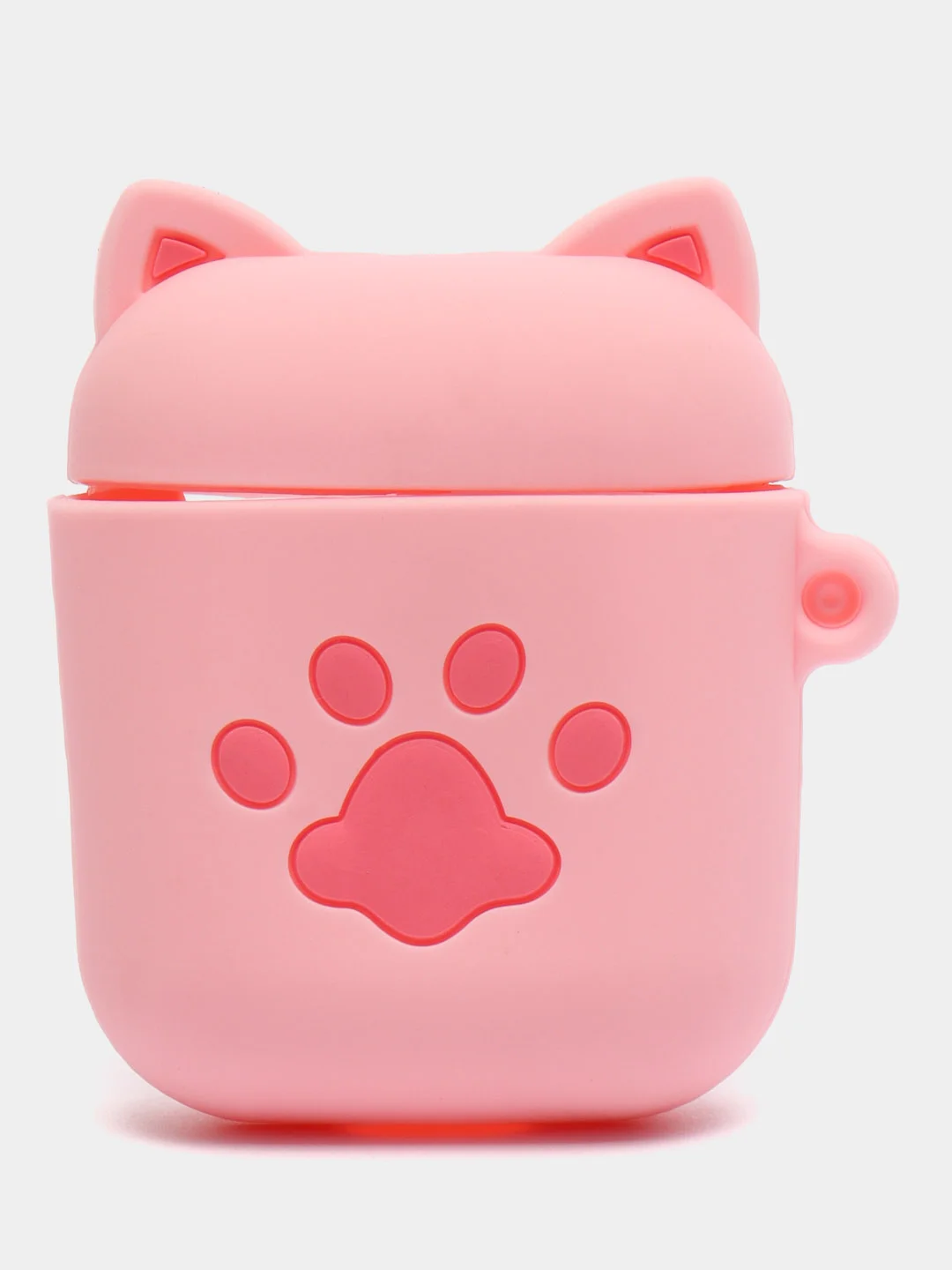 Пастельно-коралловый чехол для беспроводных наушников AirPods