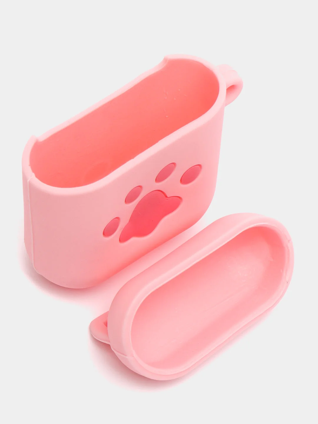 Пастельно-коралловый чехол для беспроводных наушников AirPods