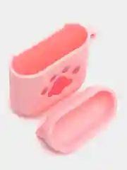 Пастельно-коралловый чехол для беспроводных наушников AirPods