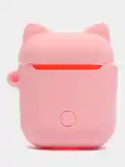 Пастельно-коралловый чехол для беспроводных наушников AirPods