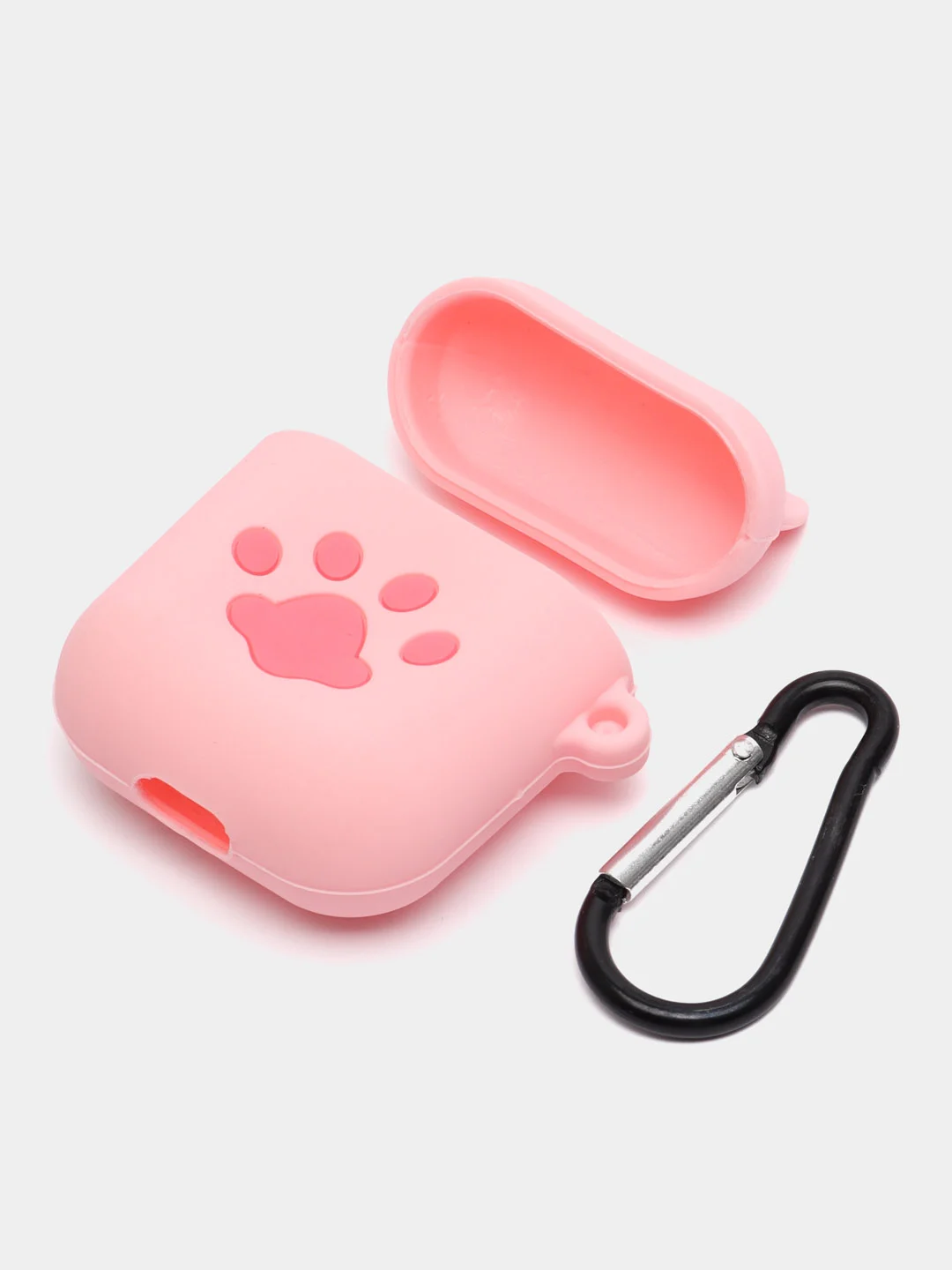 Пастельно-коралловый чехол для беспроводных наушников AirPods
