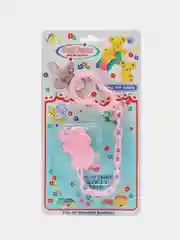 Зеленый цепочка для соски, застежка булавка. CAMERA