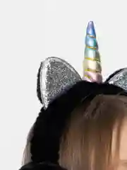 Черный наушники меховые