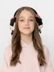 Черный наушники для девочек