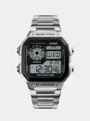 Серебряный наручные мужские часы SKMEI 1335