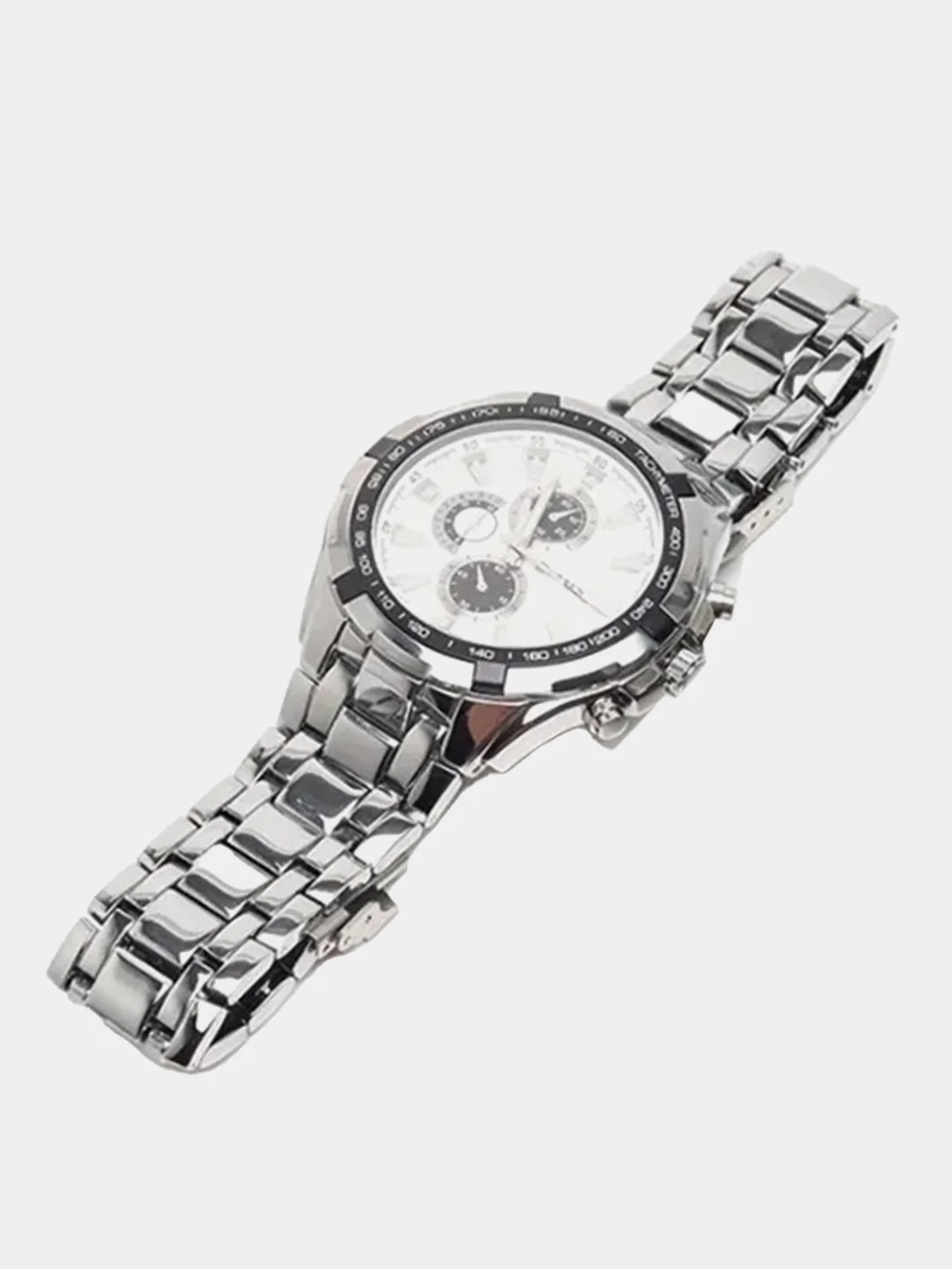 Серебряный наручные часы CURREN 8023 / Мужские часы / Спортивные часы