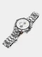 Серебряный наручные часы CURREN 8023 / Мужские часы / Спортивные часы