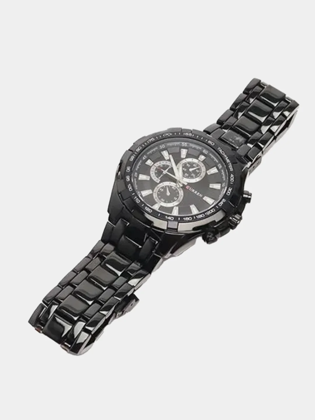 Черный наручные часы CURREN 8023 / Мужские часы / Спортивные часы