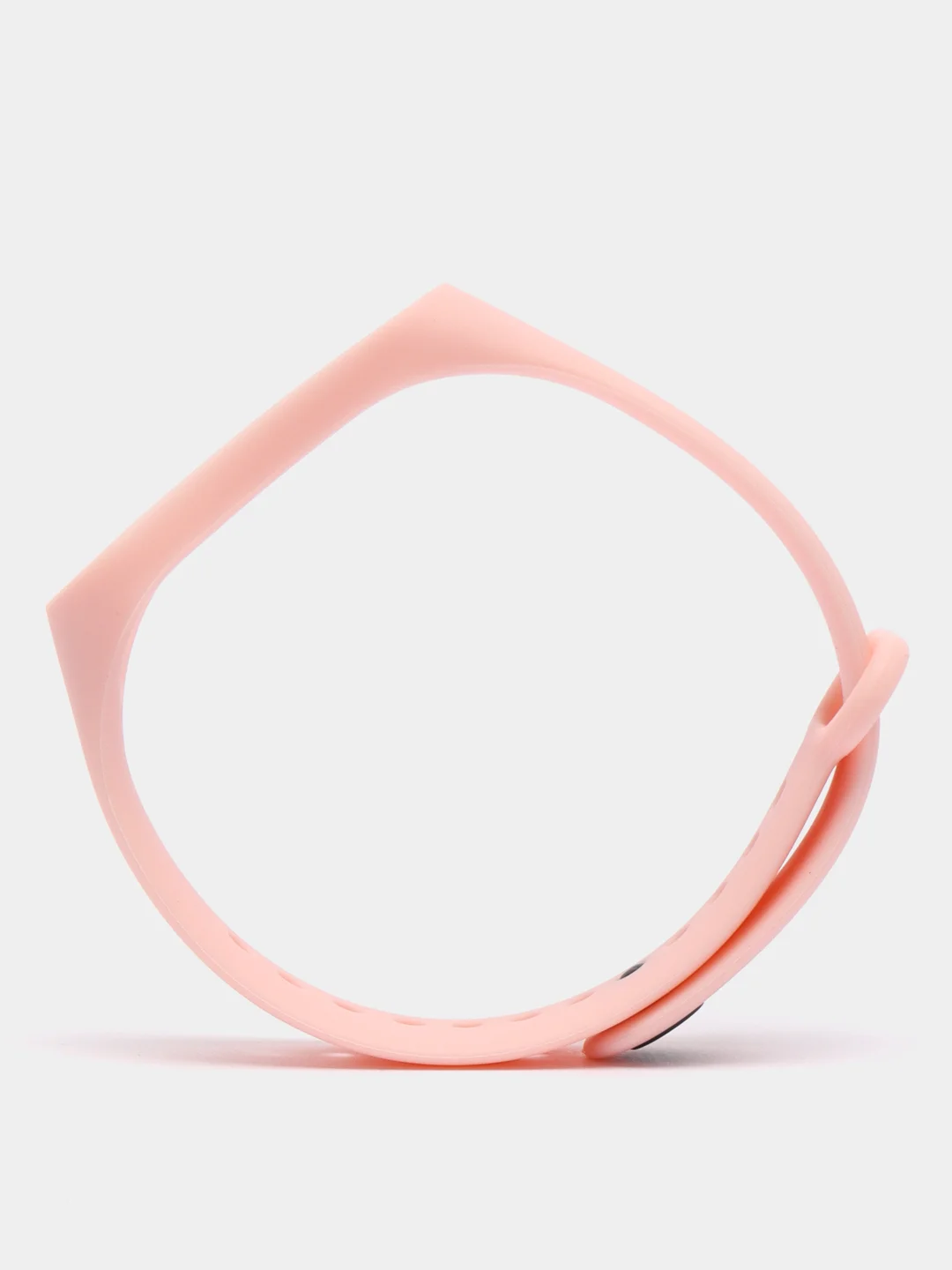 Розовый ремешок для фитнес-браслета Xiaomi Mi Smart Band 3 / 4, силиконовый