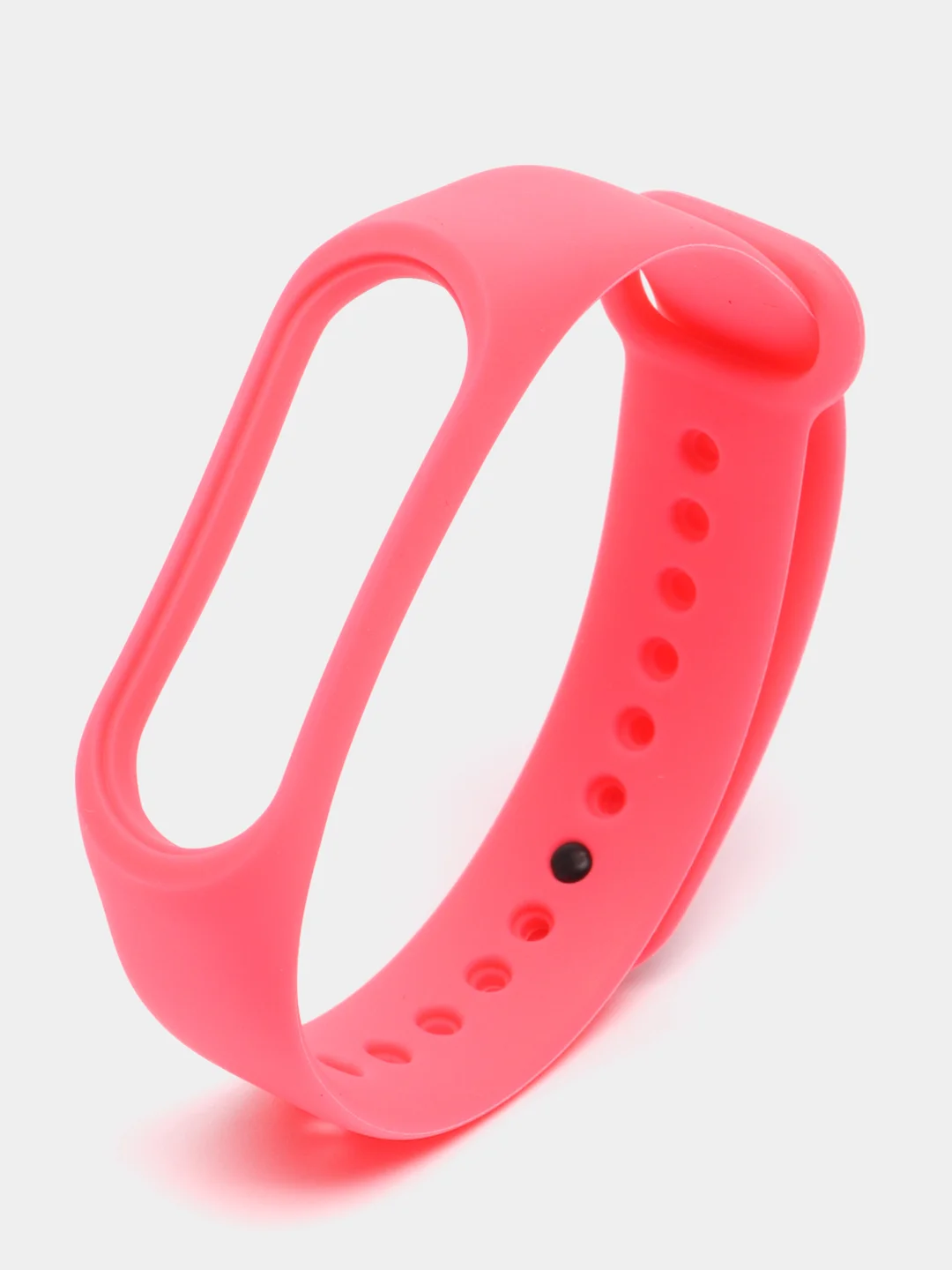 Фуксия ремешок для фитнес-браслета Xiaomi Mi Smart Band 3 / 4, силиконовый