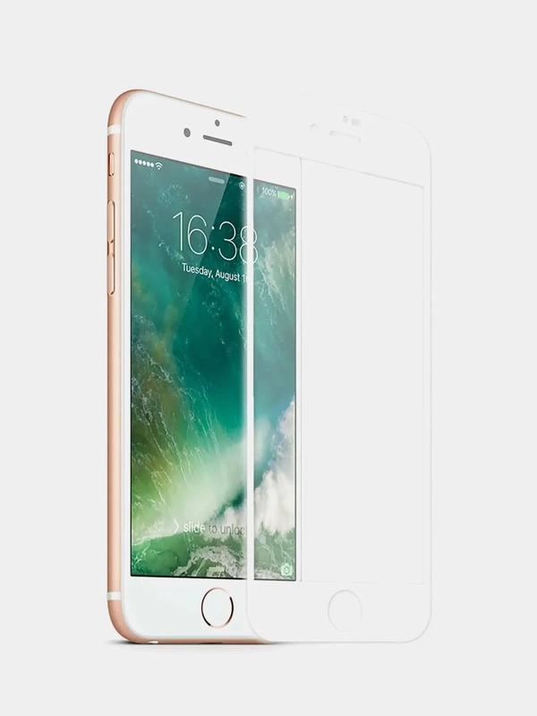 Защитное стекло на iPhone 6, 7, 8, 9D