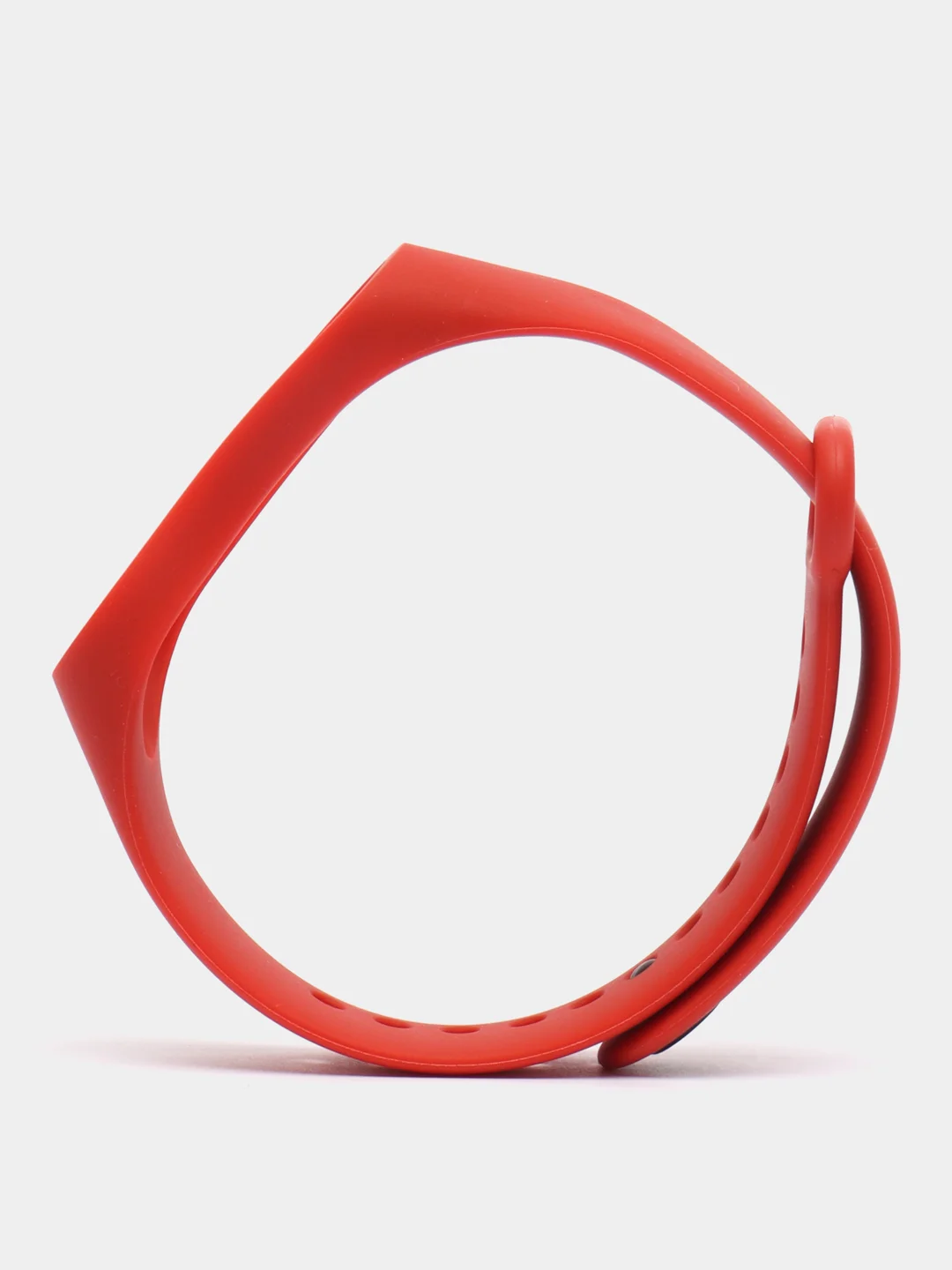 Красный ремешок для фитнес-браслета Xiaomi Mi Smart Band 3 / 4, силиконовый