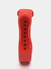Красный ремешок для фитнес-браслета Xiaomi Mi Smart Band 3 / 4, силиконовый