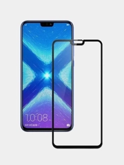 Защитное стекло на Huawei 8x 9d Black