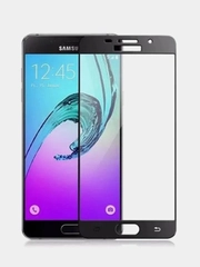 Защитное стекло на Samsung Galaxy A9 Pro 9D Black