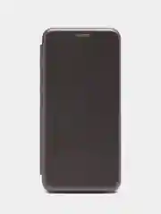 Серебряный чехол-книжка Redmi 10A, Redmi 9C