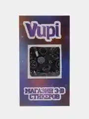 Оливковый 3d стикеры (наклейки) на телефон Рик и морти,надписи,вселенная,сакральные знаки, флаг
