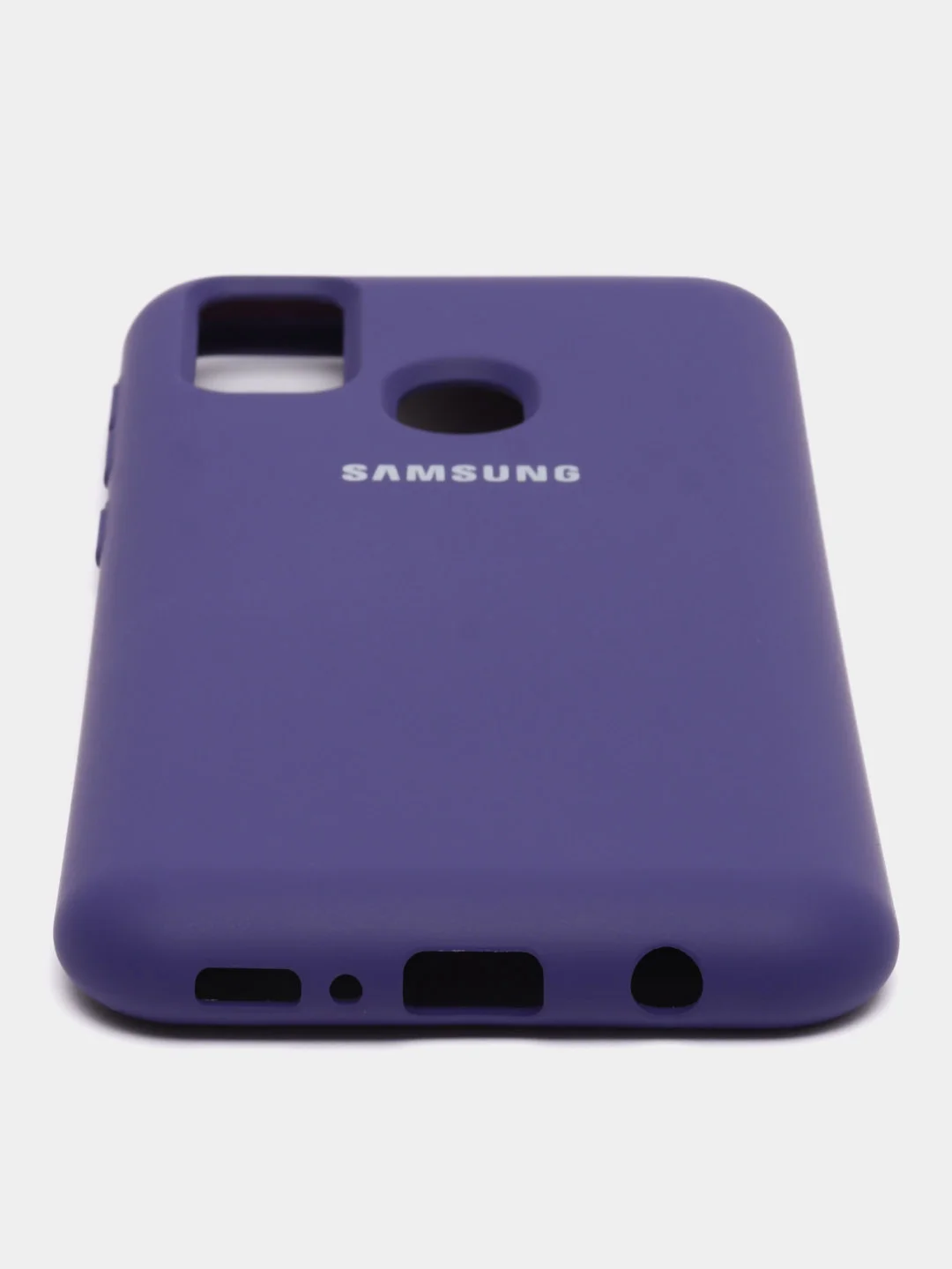 Лавандовый чехол Silicone Case для Samsung M51, M31s, M31, M21, Самсунг