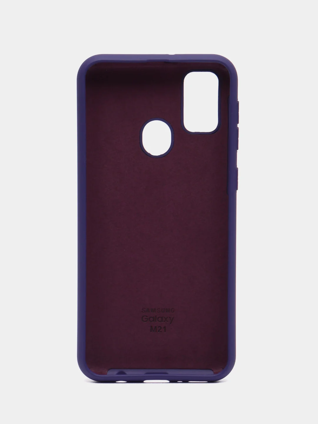 Лавандовый чехол Silicone Case для Samsung M51, M31s, M31, M21, Самсунг
