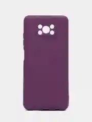 Бордовый чехол на Poco X3, X3 Pro, M3, F3, Xiaomi Redmi Mi 10T, Mi 11 Lite