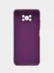 Бордовый чехол на Poco X3, X3 Pro, M3, F3, Xiaomi Redmi Mi 10T, Mi 11 Lite