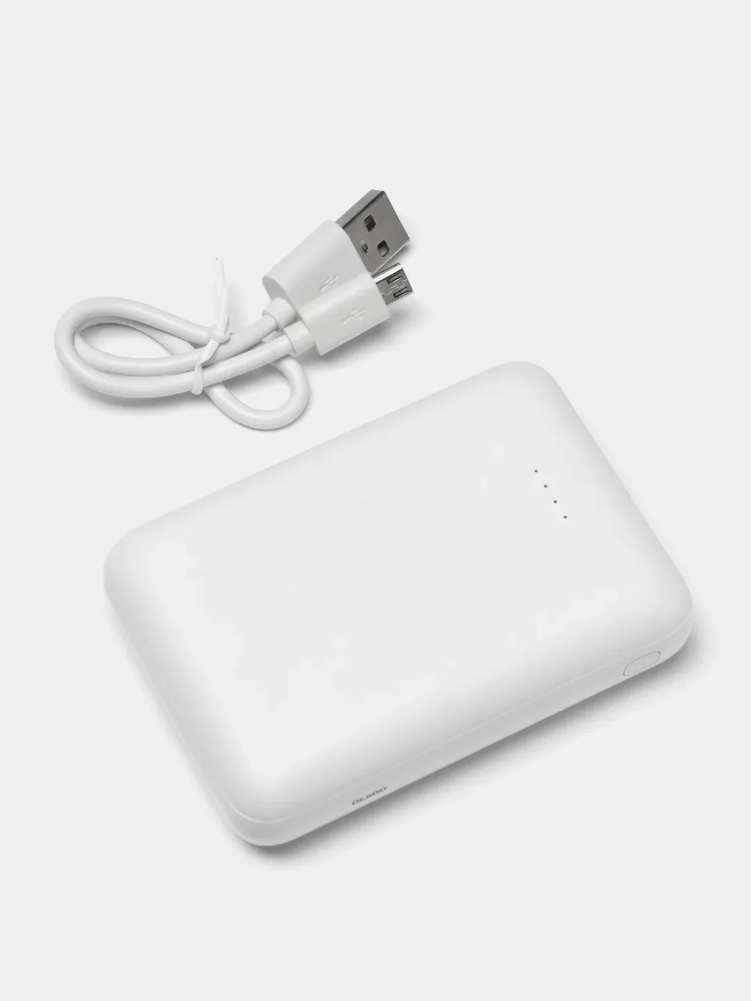 Белый внешний аккумулятор Olmio MINI-10, 10000 mAh