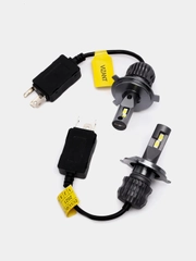 Светодиодные лампы 2шт. D20 H4 с чипом CSP Philips Белый  5000k 4400lm