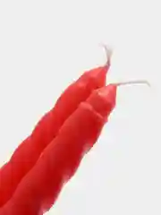 Желтый свечи античные витые, 2,2 х 25 см, 2 штуки, 3 цвета