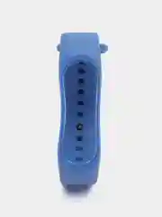 Синий ремешок для фитнес-браслета Xiaomi Mi Smart Band 3 / 4, силиконовый