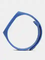 Синий ремешок для фитнес-браслета Xiaomi Mi Smart Band 3 / 4, силиконовый