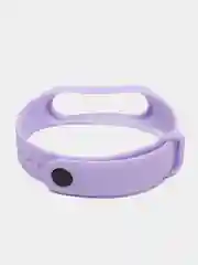Лавандовый ремешок для фитнес-браслета Xiaomi Mi Smart Band 3 / 4, силиконовый