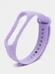 Лавандовый ремешок для фитнес-браслета Xiaomi Mi Smart Band 3 / 4, силиконовый