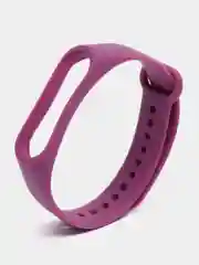 Сиреневый ремешок для фитнес-браслета Xiaomi Mi Smart Band 3 / 4, силиконовый