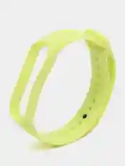 Салатовый силиконовый ремешок для фитнес-браслета Xiaomi Mi Smart Band 5 / 6