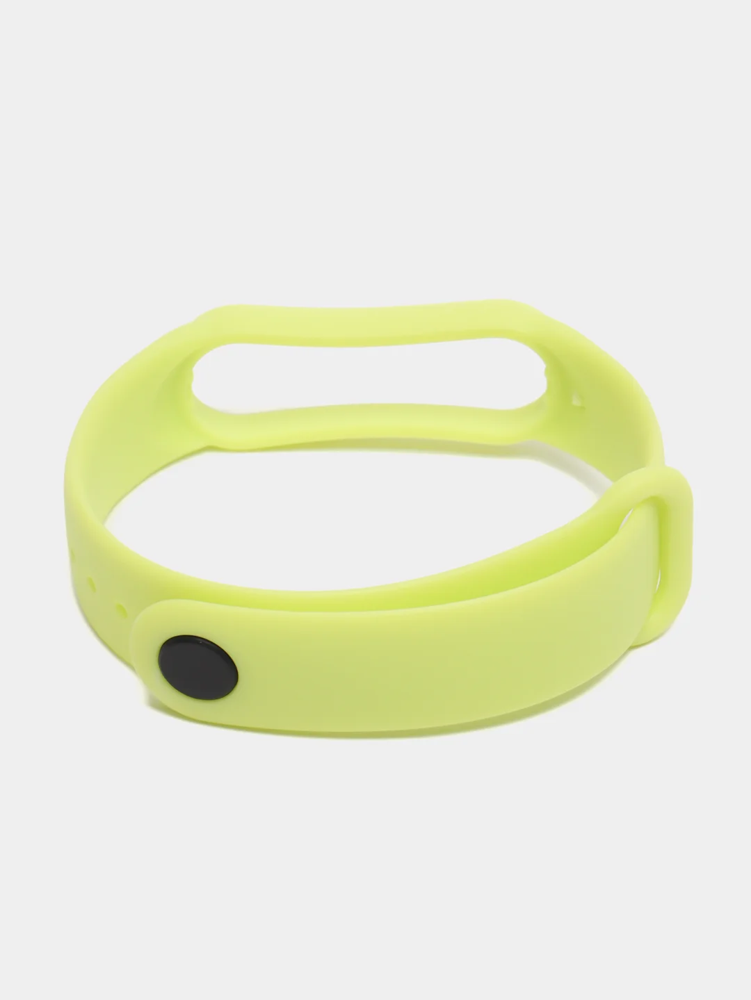 Салатовый силиконовый ремешок для фитнес-браслета Xiaomi Mi Smart Band 5 / 6