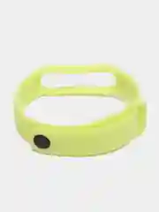 Салатовый силиконовый ремешок для фитнес-браслета Xiaomi Mi Smart Band 5 / 6
