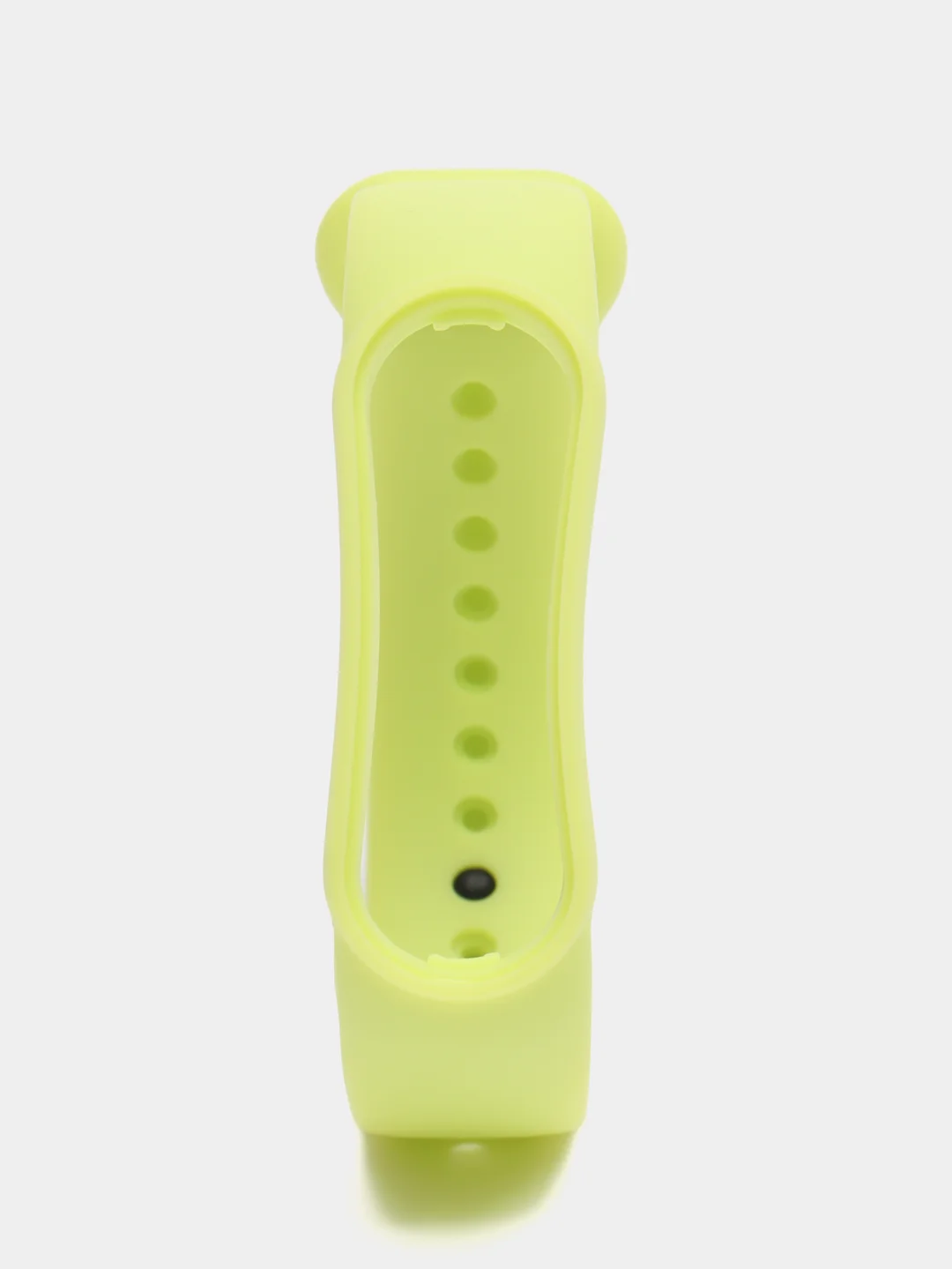 Салатовый силиконовый ремешок для фитнес-браслета Xiaomi Mi Smart Band 5 / 6