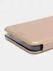Голубой чехол-книжка с визитницей для Realme C30, Narzo 50i защита телефона с отделом для карточки