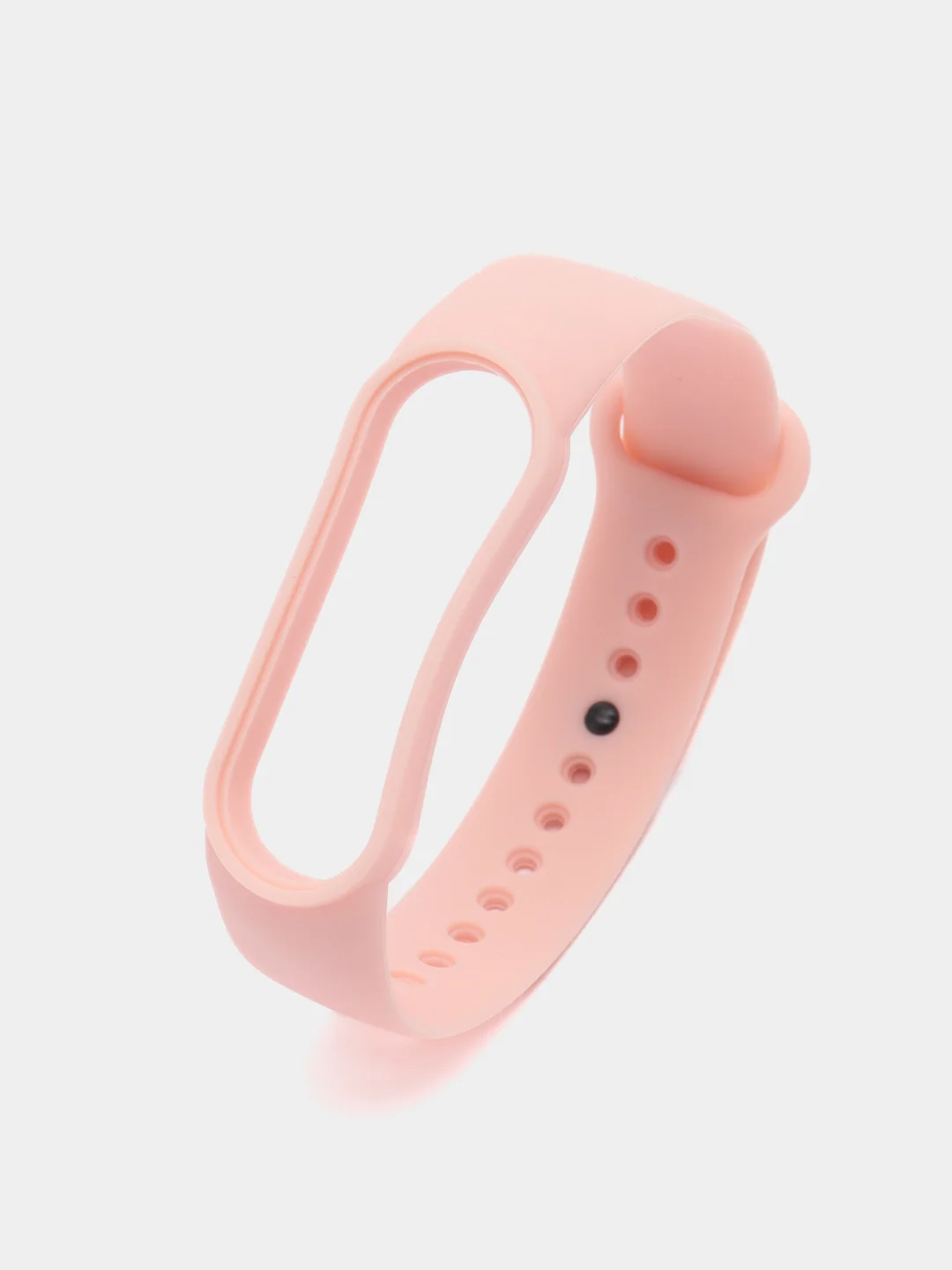 Розовый силиконовый ремешок для фитнес-браслета Xiaomi Mi Smart Band 5 / 6