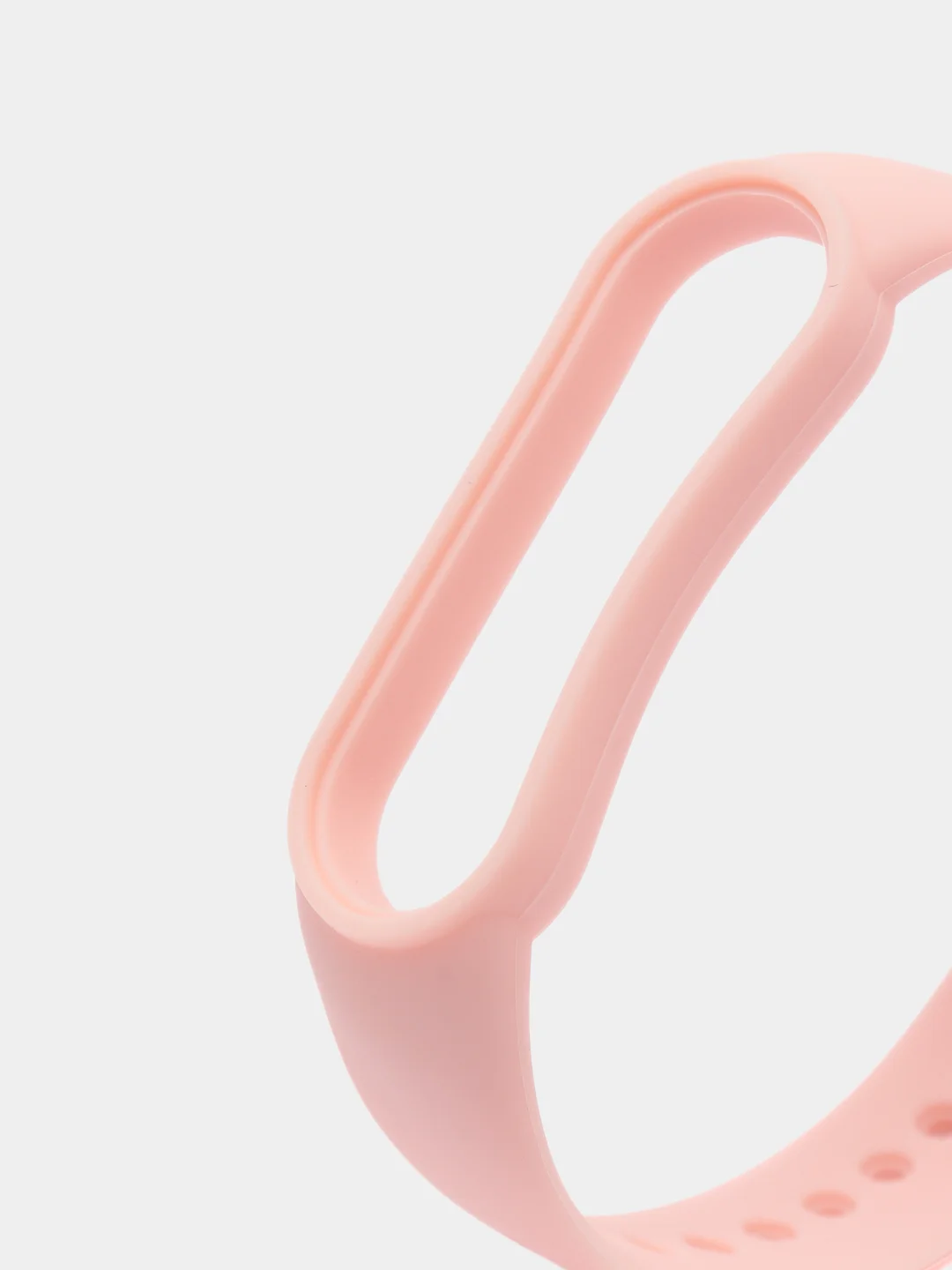 Розовый силиконовый ремешок для фитнес-браслета Xiaomi Mi Smart Band 5 / 6